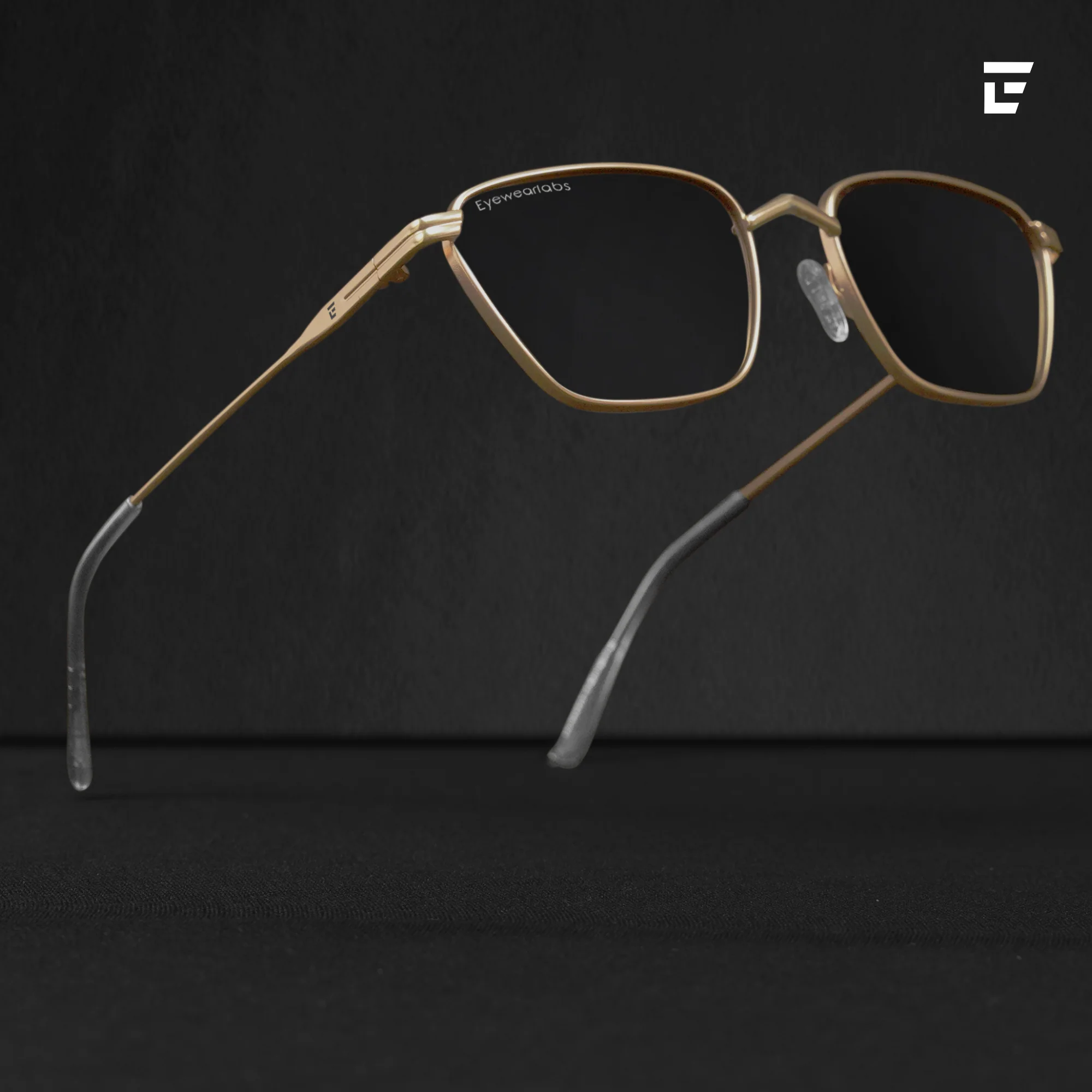 Andrew Black Gold Prescription Lens