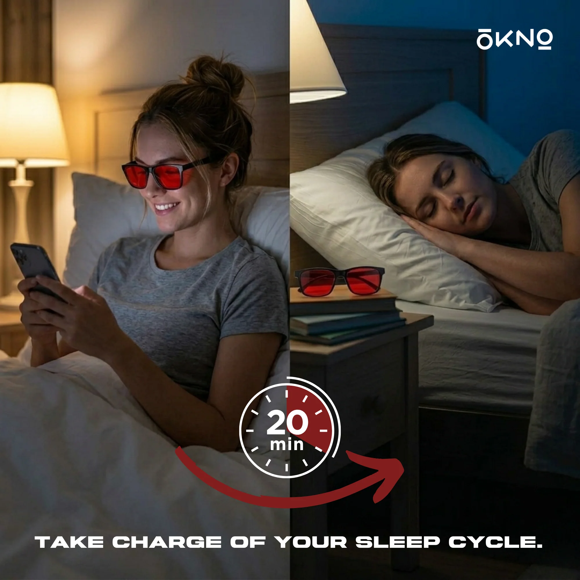 Atom Black | Deep Sleep & Fatigue Relief Glasses - Image 6