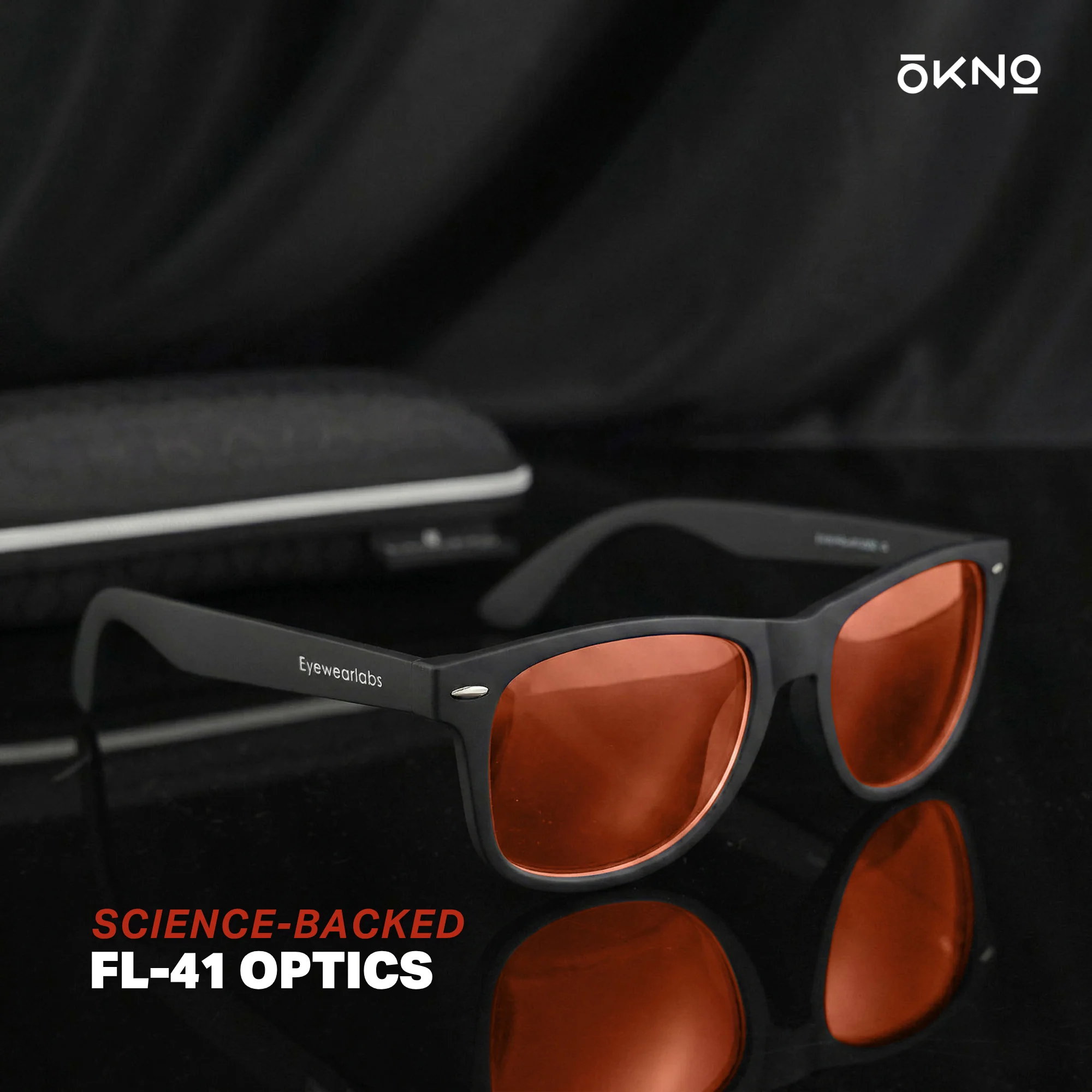 Atom Black | FL-41 Migraine Relief Glasses - Image 9