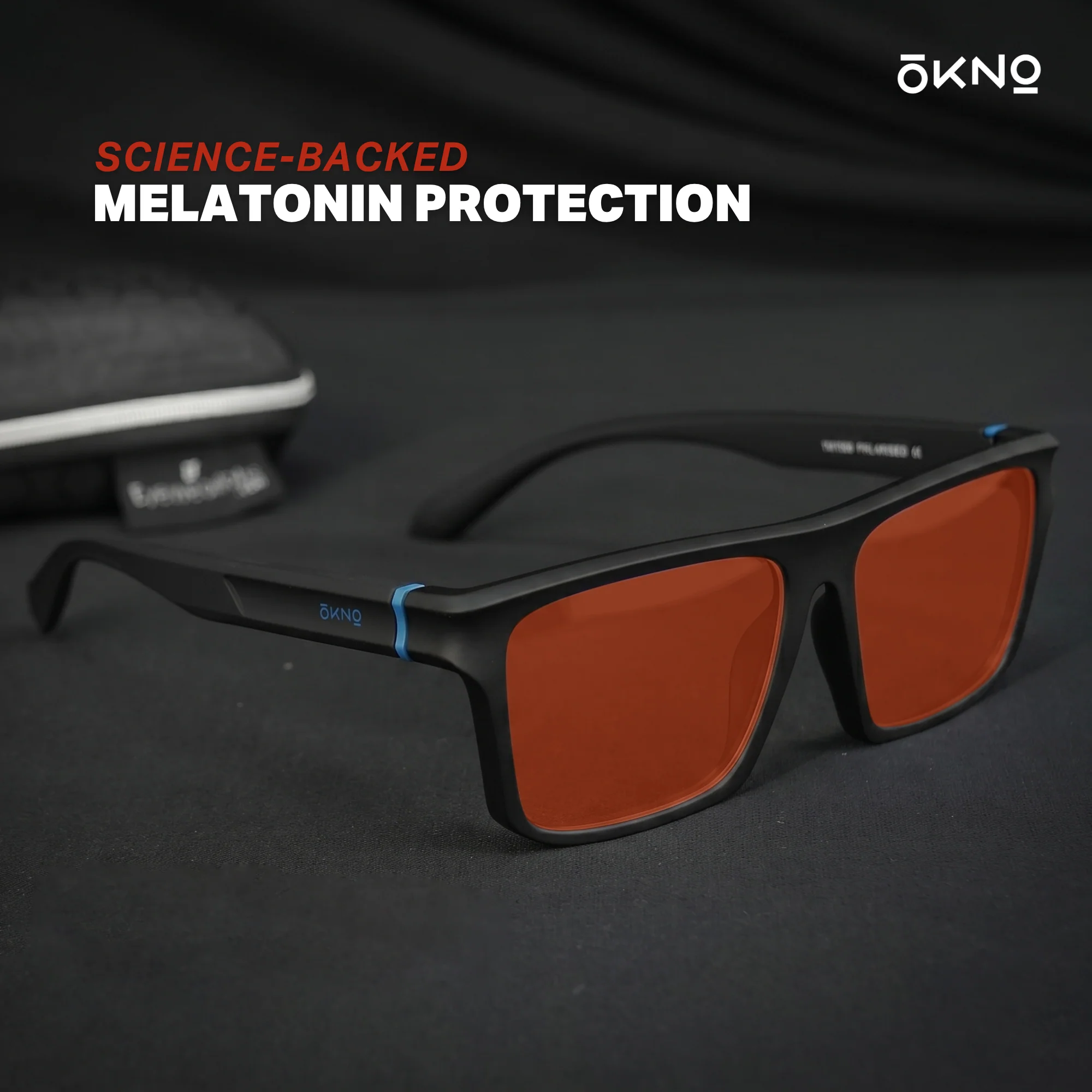 Barton Matte Black | Deep Sleep & Fatigue Relief Glasses - Image 10