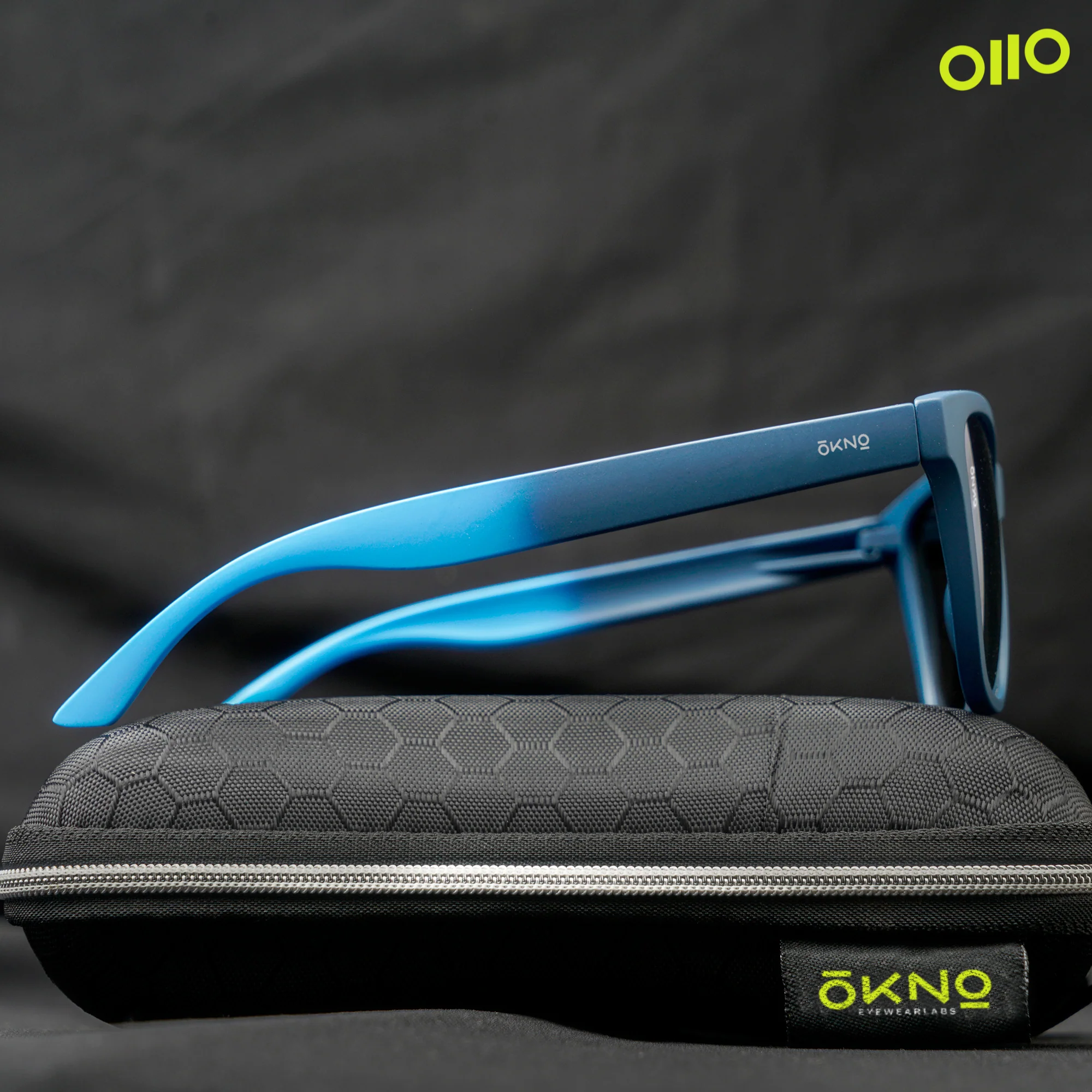 Domino Blue Mirror Prescription Lens - Image 3