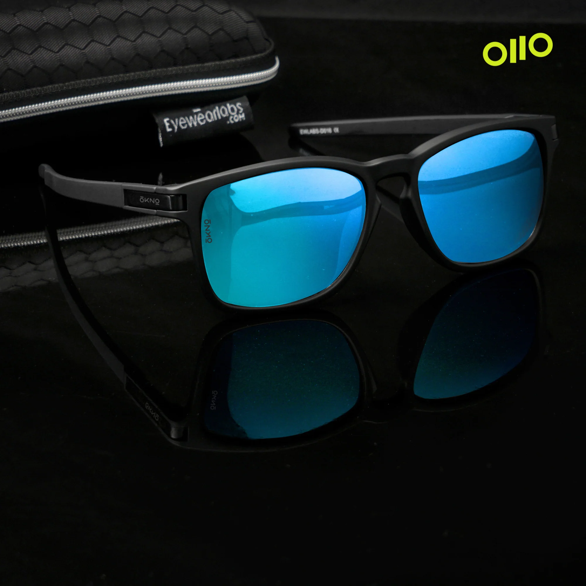 Eclipse Blue Mirror Prescription Lens - Image 5