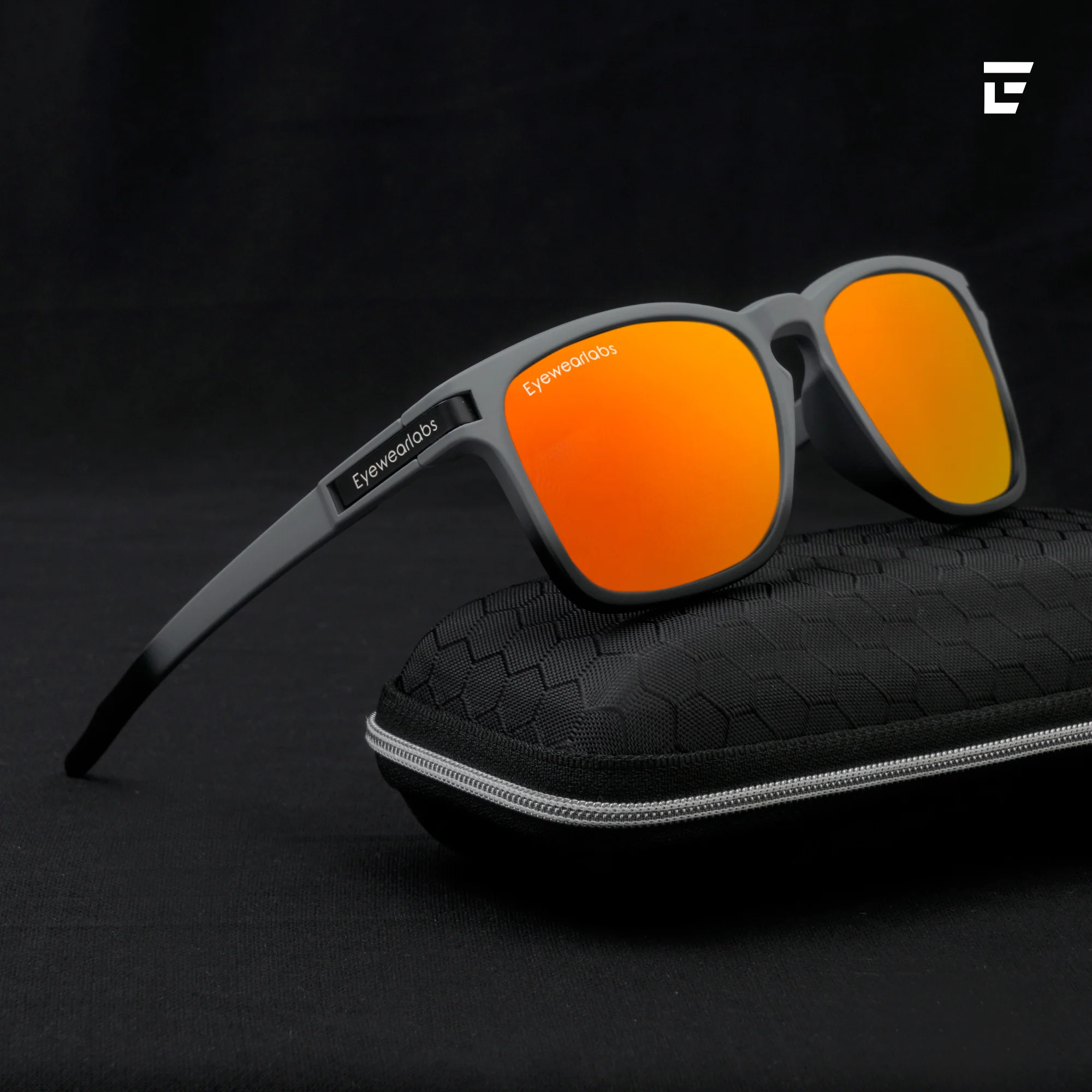 Gladiator Orange Mirror Prescription Lens