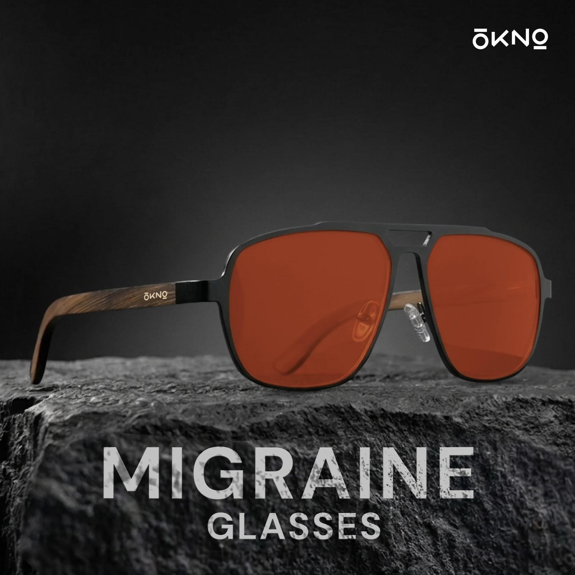 Legend Wooden | FL-41 Migraine Relief Glasses