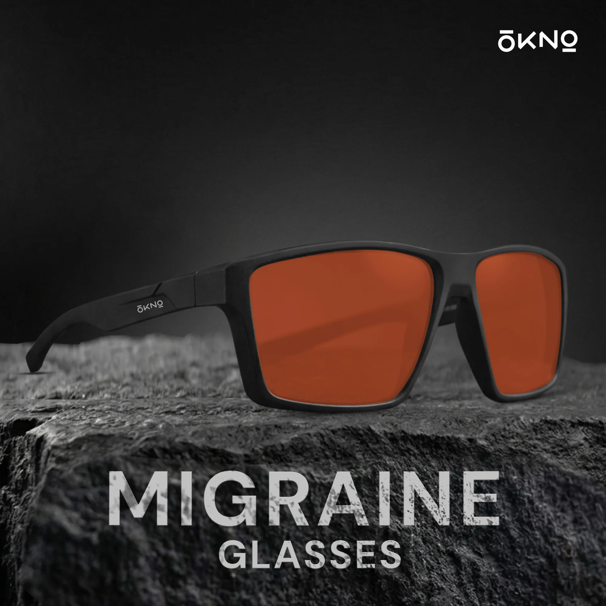 Norg Black | FL-41 Migraine Relief Glasses