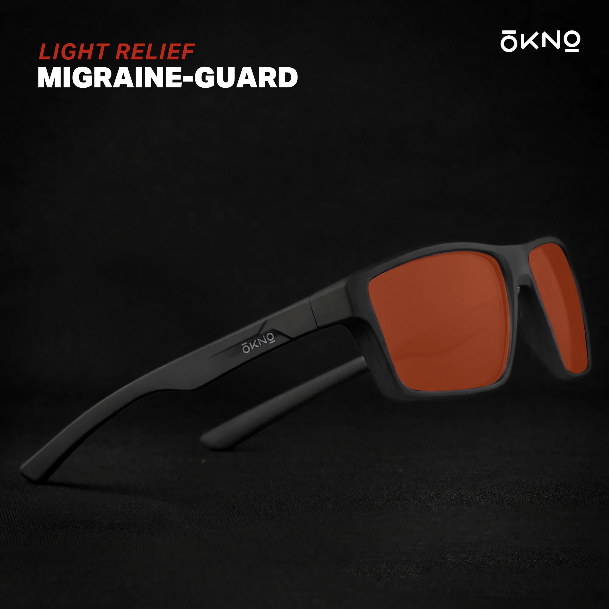 Norg Black | FL-41 Migraine Relief Glasses - Image 8