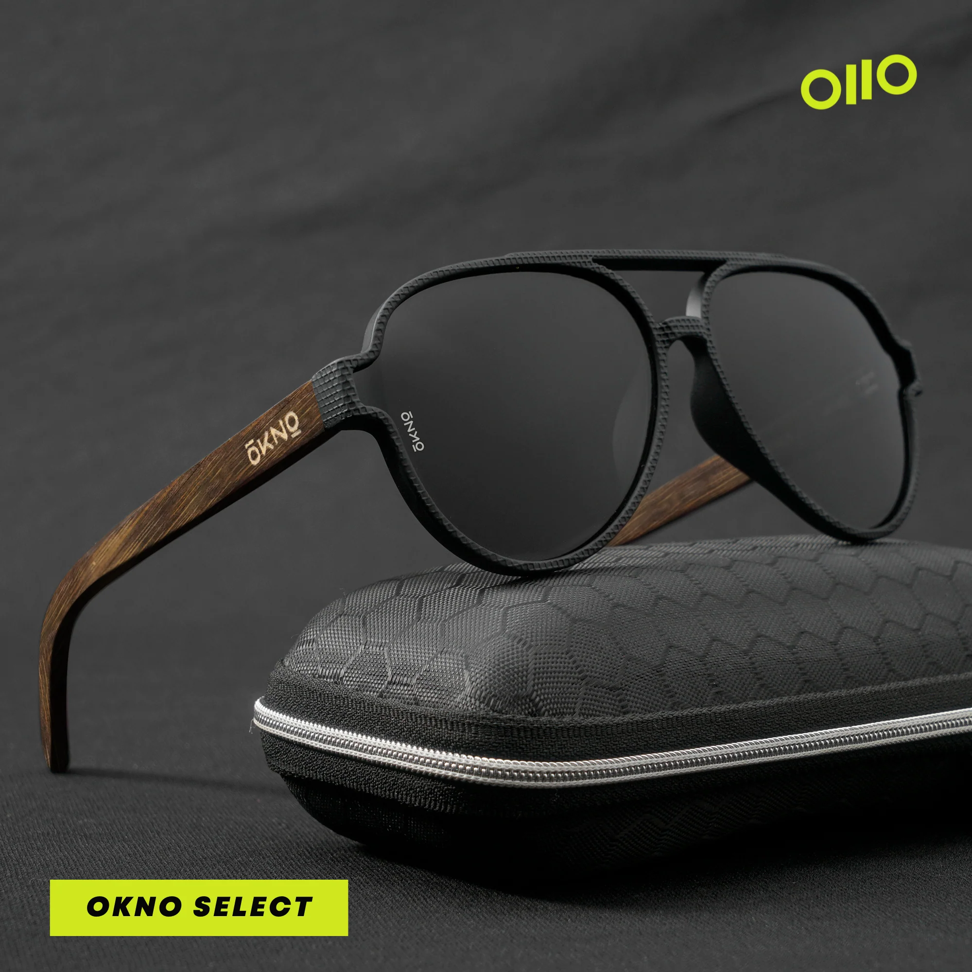 Phantom Wood Black Prescription Lens