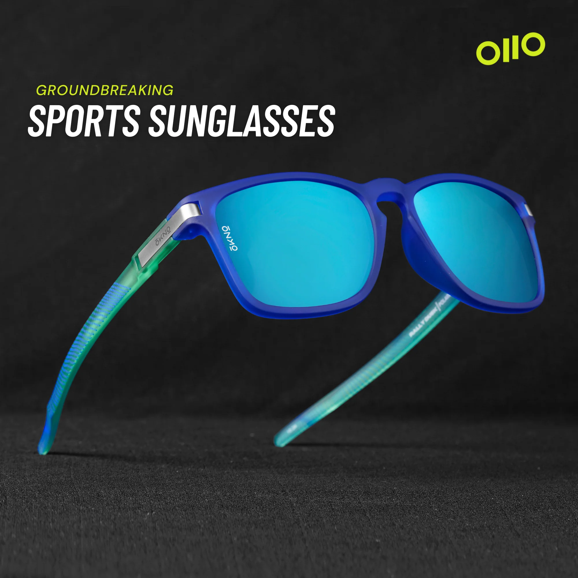 Rally | Surf Blue Mirror Prescription Lens