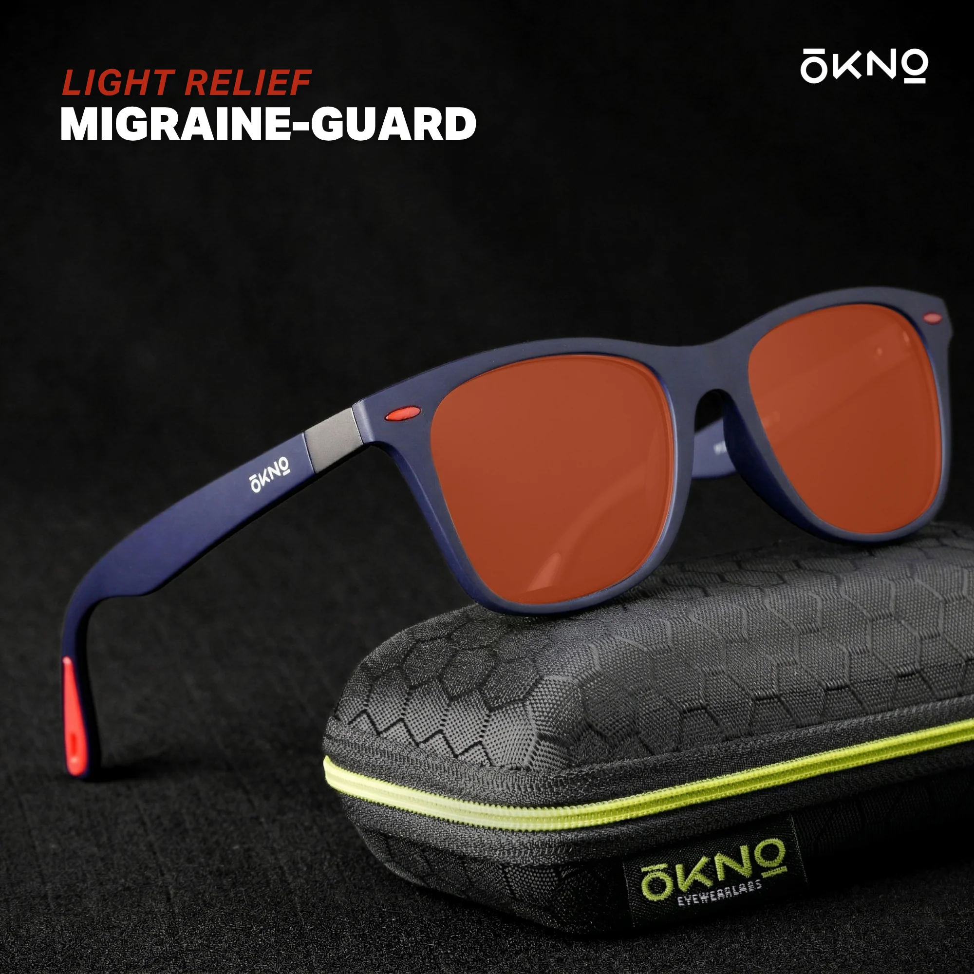 Spidey Navy | FL-41 Migraine Relief Glasses - Image 8