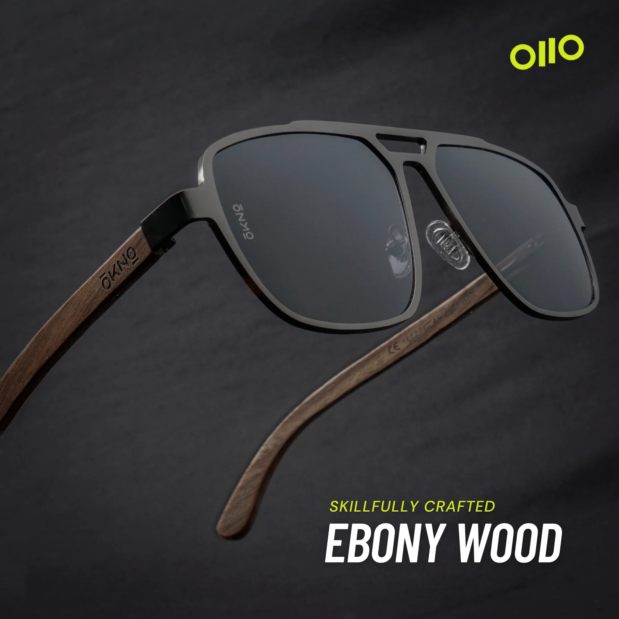 Zion Wood Black Prescription Lens - Image 2